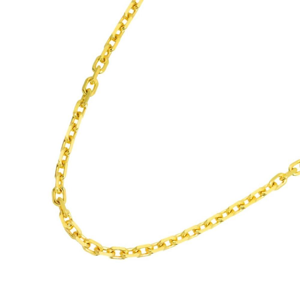 Bulgari BVLGARI Chain Necklace 41.5cm 18K YG Yellow Gold 750
